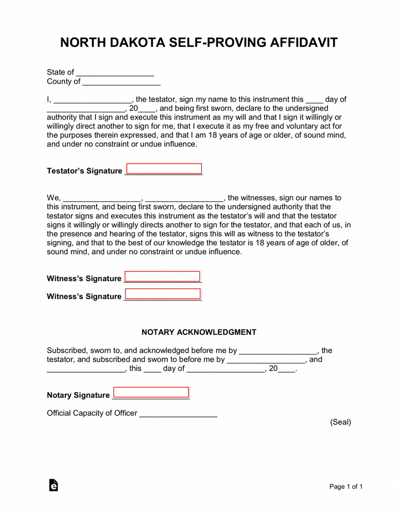 What is a self-proving affidavit for a will, and do you require one? What is a self-proving affidavit for a will, and do you require one?